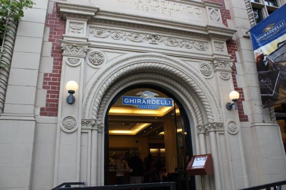 Entrance to Ghirardelli