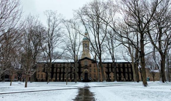 Nassau Hall on the campus of Princeton University. Photo courtesy of Flickr user James Loesch. 